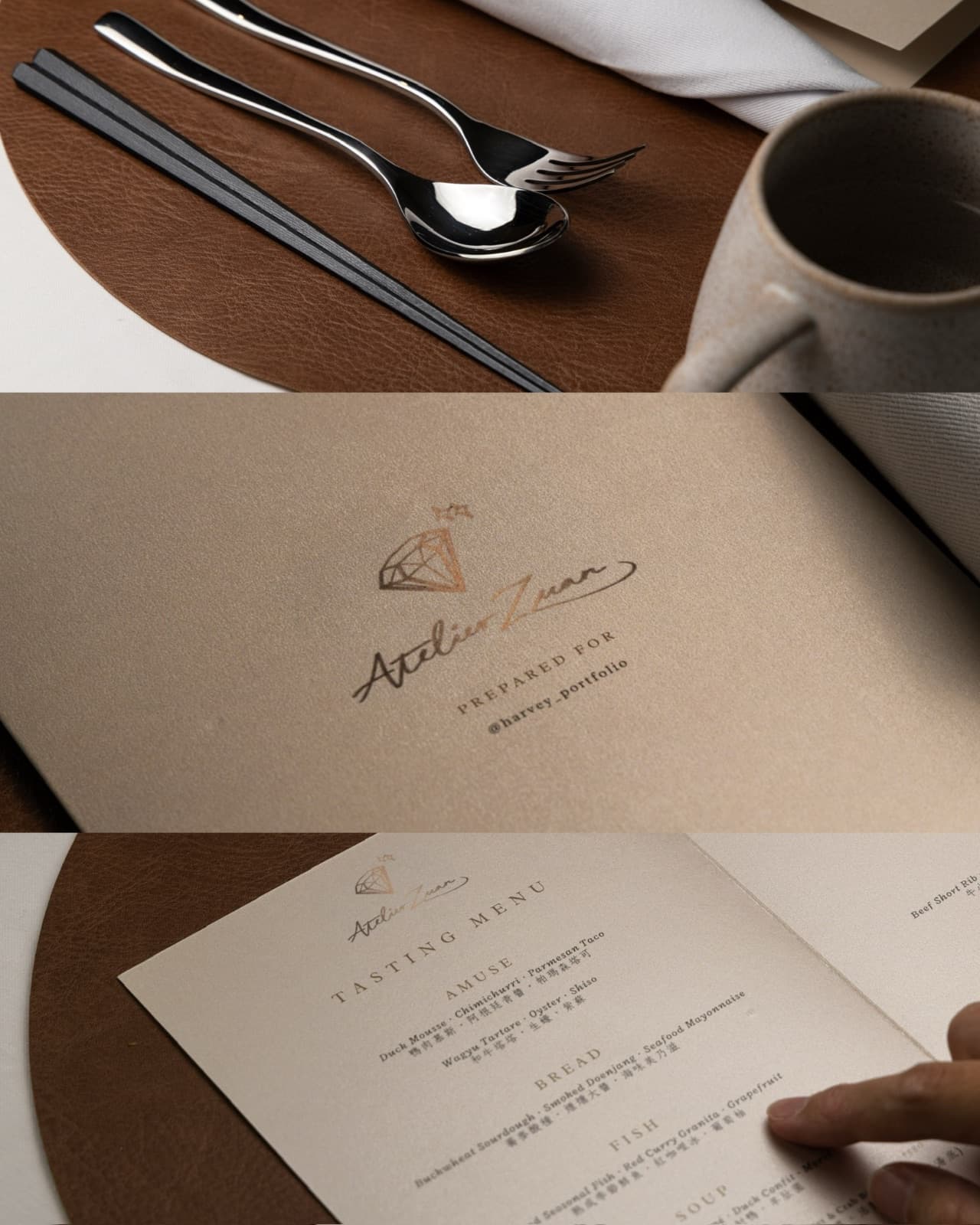 Atelier Zuan 品牌主視覺
