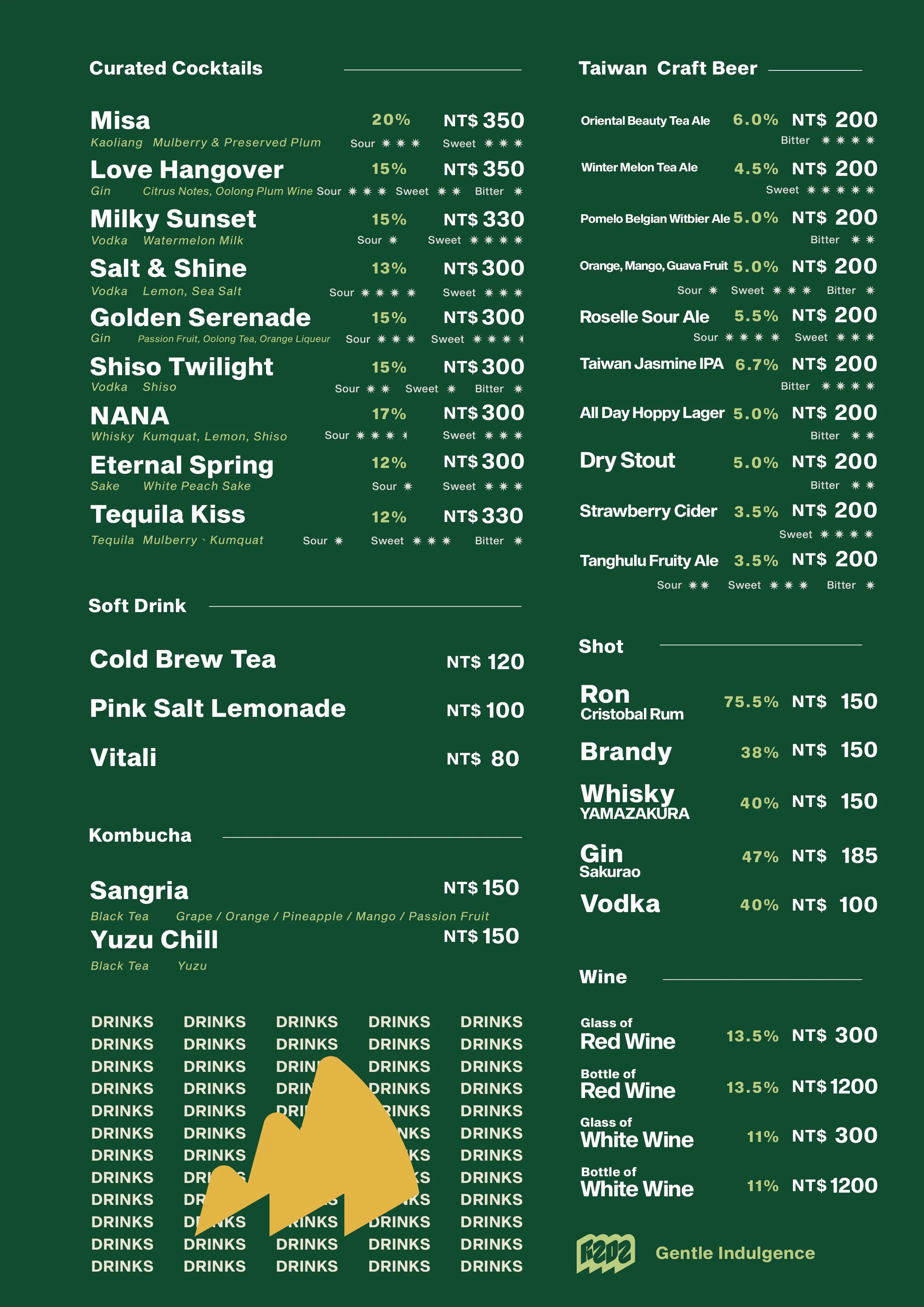 Menu page 2